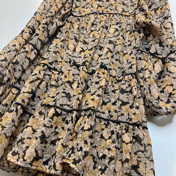 Free People Free Swinging Mini Dress Size M - Picture 8 of 9